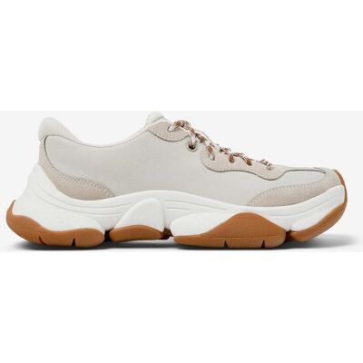 Zapatillas Camper Karst 2 blanco crema marrón mujer - 38 Zapatillas Camper Karst 2 blanco crema marrón mujer - 38