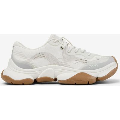 Zapatillas Camper Karst 2 blanco polar marrón mujer - 40 Zapatillas Camper Karst 2 blanco polar marrón mujer - 40