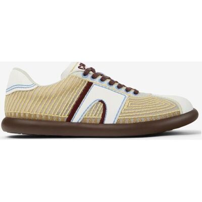 Zapatillas Camper Pelotas Soller beige marrón blanco mujer - 42 Zapatillas Camper Pelotas Soller beige marrón blanco mujer - 42