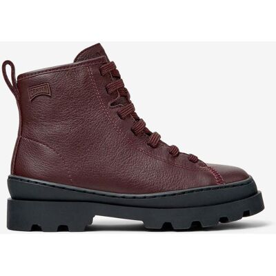 Botas Camper Brutus Leather rojo granate infantil - 33 Botas Camper Brutus Leather rojo granate infantil - 33