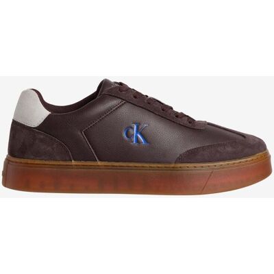 Zapatillas Calvin Klein Classic Cupsole Laceup Mix marrón - 43 Zapatillas Calvin Klein Classic Cupsole Laceup Mix marrón - 43