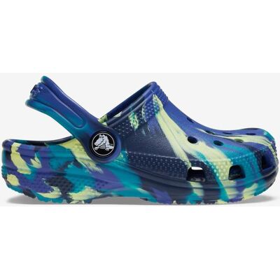 Crocs Classic Marbled Clog azul marino verde infantil - 38-39 Crocs Classic Marbled Clog azul marino verde infantil - 38-39