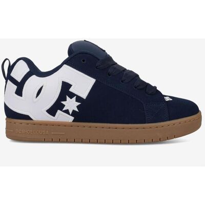 Zapatillas DC Shoes Court Graffik azul marino blanco - 45 Zapatillas DC Shoes Court Graffik azul marino blanco - 45