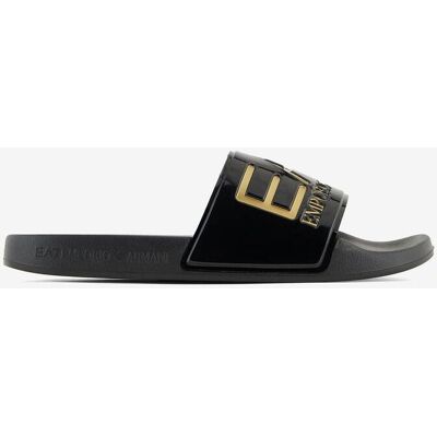 Chanclas EA7 Beachwear negro puro dorado - 43 Chanclas EA7 Beachwear negro puro dorado - 43