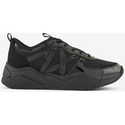 Zapatillas Armani Exchange Logo negro mujer - 36 Zapatillas Armani Exchange Logo negro mujer - 36