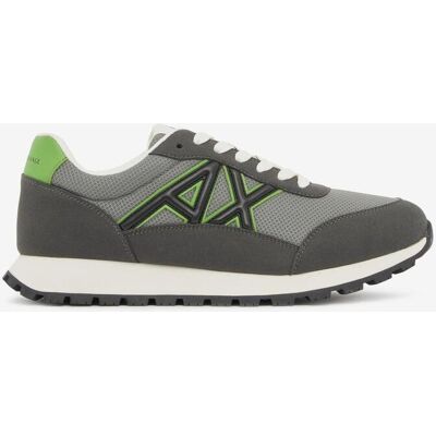 Zapatillas Armani Exchange Contrast AX gris verde - 45 Zapatillas Armani Exchange Contrast AX gris verde - 45
