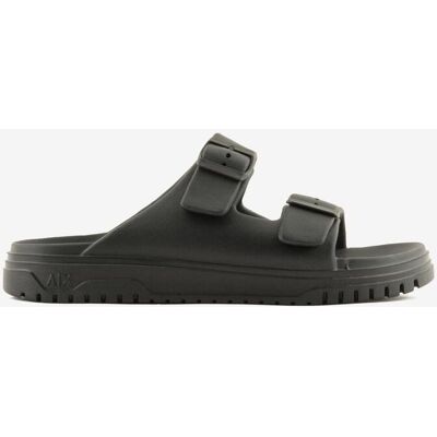 Chanclas Armani Exchange AX Buckled negro puro - 39 Chanclas Armani Exchange AX Buckled negro puro - 39