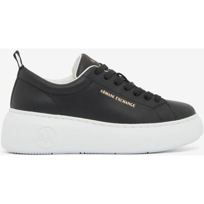 Zapatillas Armani Exchange Technical Fabric Platform negro puro mujer - 40 Zapatillas Armani Exchange Technical Fabric Platform negro puro mujer - 40