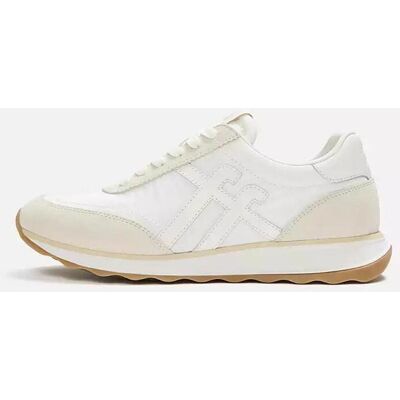 Zapatillas FitFlop Retro-Q Fabric Suede blanco gris claro mujer - 38 Zapatillas FitFlop Retro-Q Fabric Suede blanco gris claro mujer - 38