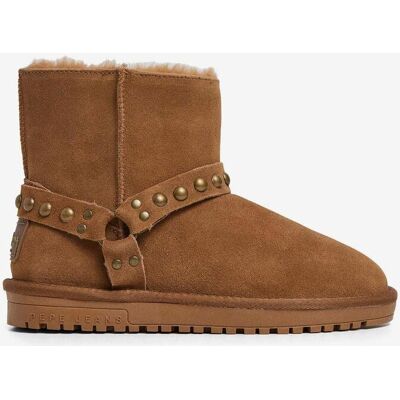 Botas Pepe Jeans Diss Biker marrón mujer - 40 Botas Pepe Jeans Diss Biker marrón mujer - 40