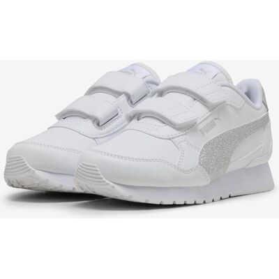 Zapatillas Puma ST Runner v4 SL Glitter blanco gris bebé - 32 Zapatillas Puma ST Runner v4 SL Glitter blanco gris bebé - 32