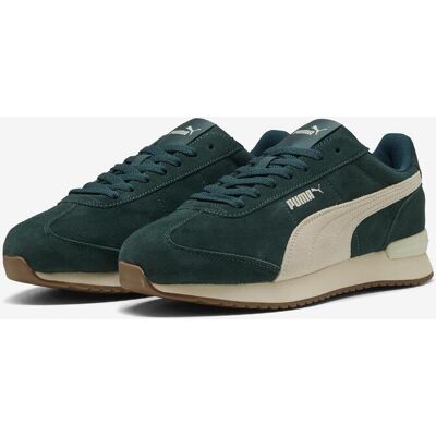Zapatillas Puma R78 WIND Suede verde oscuro blanco - 43 Zapatillas Puma R78 WIND Suede verde oscuro blanco - 43