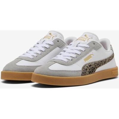 Zapatillas Puma Club II Era Animal Flair blanco gris marrón mujer - 38.5 Zapatillas Puma Club II Era Animal Flair blanco gris marrón mujer - 38.5