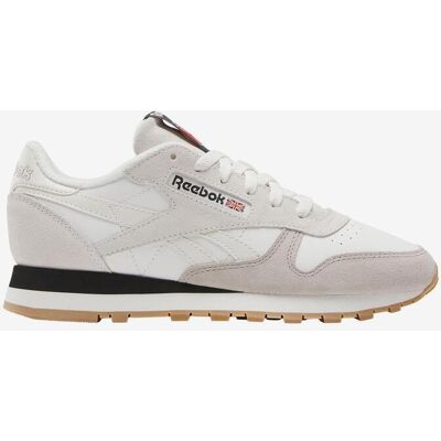 Zapatillas Reebok Classic Leather marrón blanco mujer - 40.5 Zapatillas Reebok Classic Leather marrón blanco mujer - 40.5