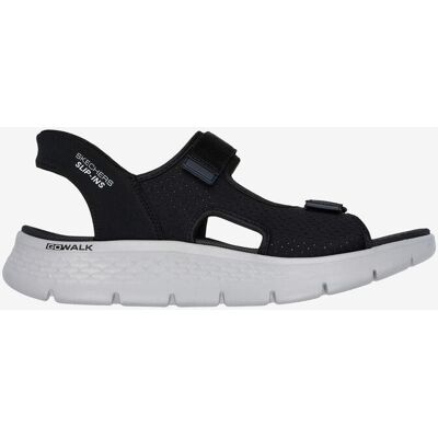 Sandalias Skechers Go Walk Flex Easy Entry Slip-Ins negro blanco - 43.5 Sandalias Skechers Go Walk Flex Easy Entry Slip-Ins negro blanco - 43.5