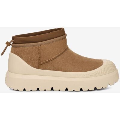 Botas UGG Classic Ultra Mini Weather Hybrid marrón blanco - 45 Botas UGG Classic Ultra Mini Weather Hybrid marrón blanco - 45