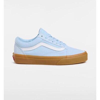 Zapatillas Vans Old Skool azul blanco marrón - 35 Zapatillas Vans Old Skool azul blanco marrón - 35