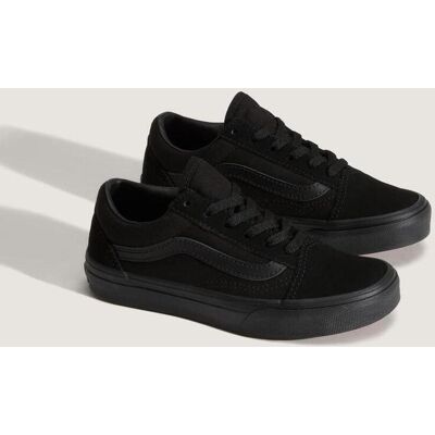 Zapatillas Vans Old Skool negro puro infantil - 32 Zapatillas Vans Old Skool negro puro infantil - 32