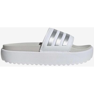 Chanclas adidas Adilette Platform blanco puro gris mujer - 43(1/3) Chanclas adidas Adilette Platform blanco puro gris mujer - 43(1/3)