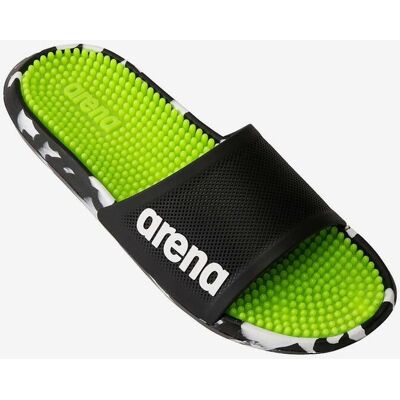 Chanclas Arena Marco negro blanco lima - 42 Chanclas Arena Marco negro blanco lima - 42