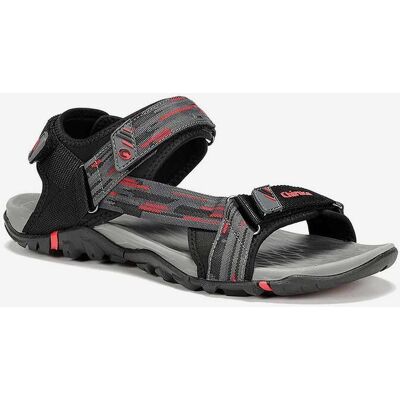 Sandalias Chiruca Dakar gris rojo negro - 45 Sandalias Chiruca Dakar gris rojo negro - 45