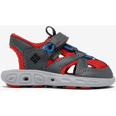 Sandalias Columbia Techsun Wave gris oscuro rojo bebé - 28 Sandalias Columbia Techsun Wave gris oscuro rojo bebé - 28