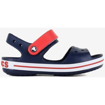 Sandalias Crocs Crocband azul marino blanco rojo infantil - 24-25 Sandalias Crocs Crocband azul marino blanco rojo infantil - 24-25