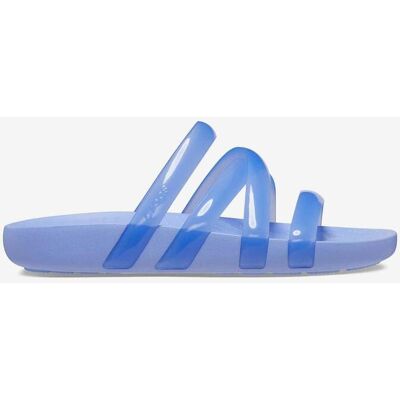 Sandalias Crocs Splash Glossy Strappy azul blanco mujer - 39-40 Sandalias Crocs Splash Glossy Strappy azul blanco mujer - 39-40