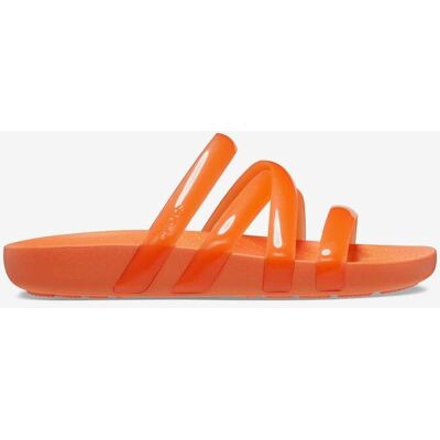 Sandalias Crocs Splash Glossy Strappy naranja mujer - 37-38 Sandalias Crocs Splash Glossy Strappy naranja mujer - 37-38