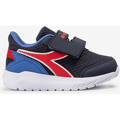 Zapatillas Diadora Falcon 3 azul marino rojo bebé - 22 Zapatillas Diadora Falcon 3 azul marino rojo bebé - 22