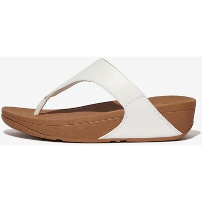 Sandalias FitFlop Lulu Leather blanco puro mujer - 42 Sandalias FitFlop Lulu Leather blanco puro mujer - 42