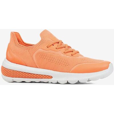 Zapatillas Geox Spherica Actif naranja blanco mujer - 40 Zapatillas Geox Spherica Actif naranja blanco mujer - 40