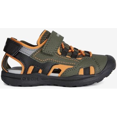Sandalias Geox J Vaniett verde naranja negro niño - 25 Sandalias Geox J Vaniett verde naranja negro niño - 25
