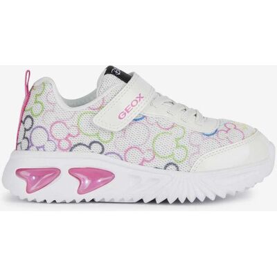 Zapatillas Geox Assister blanco rosa niña - 32 Zapatillas Geox Assister blanco rosa niña - 32