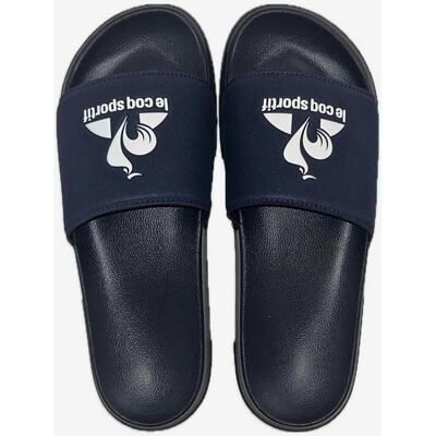 Chanclas Le Coq Sportif Slide Logo azul marino - 38 Chanclas Le Coq Sportif Slide Logo azul marino - 38