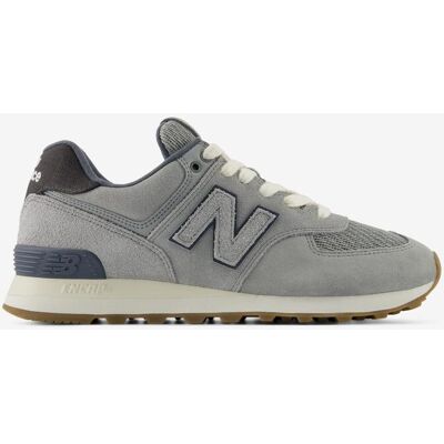 Zapatillas New Balance 574 gris humo azul oscuro - 42 Zapatillas New Balance 574 gris humo azul oscuro - 42