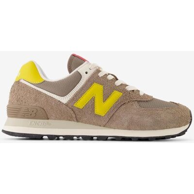 Zapatillas New Balance 574 marrón amarillo - 42 Zapatillas New Balance 574 marrón amarillo - 42