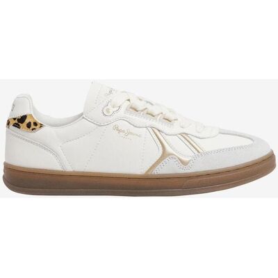 Zapatillas Pepe Jeans Ball Fun blanco leopardo mujer - 36 Zapatillas Pepe Jeans Ball Fun blanco leopardo mujer - 36