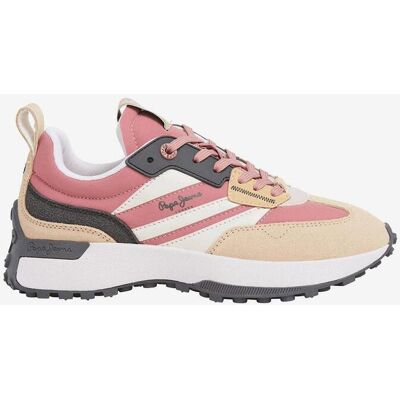 Zapatillas Pepe Jeans Lucky Mains rosa naranja salmón mujer - 39 Zapatillas Pepe Jeans Lucky Mains rosa naranja salmón mujer - 39