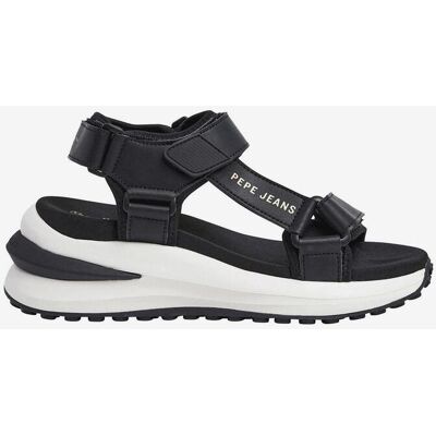 Sandalias Pepe Jeans Winslove Action negro blanco mujer - 38 Sandalias Pepe Jeans Winslove Action negro blanco mujer - 38