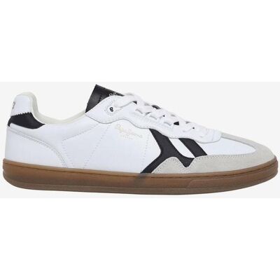 Zapatillas Pepe Jeans Ball Class blanco negro beige - 43 Zapatillas Pepe Jeans Ball Class blanco negro beige - 43