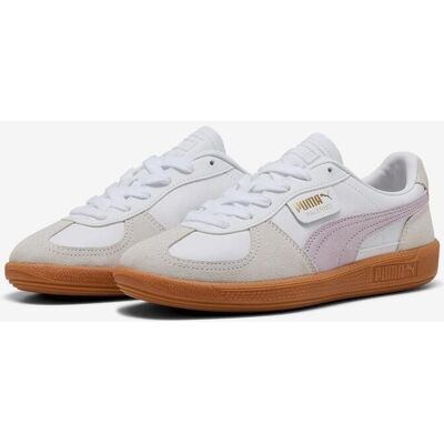 Zapatillas Puma Palermo Leather blanco lila claro - 42 Zapatillas Puma Palermo Leather blanco lila claro - 42