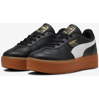 Zapatillas Puma Palermo Elevata Leather negro puro blanco mujer - 36 Zapatillas Puma Palermo Elevata Leather negro puro blanco mujer - 36