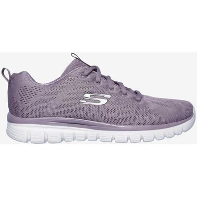 Zapatillas Skechers Graceful - Get Connected lila blanco mujer - 40 Zapatillas Skechers Graceful - Get Connected lila blanco mujer - 40