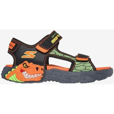 Sandalias Skechers Creature-Splash naranja verde infantil - 35 Sandalias Skechers Creature-Splash naranja verde infantil - 35