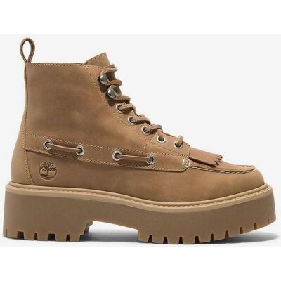 Botas Timberland Stone Street Mid Lace Up marrón amarillo mujer - 39 Botas Timberland Stone Street Mid Lace Up marrón amarillo mujer - 39