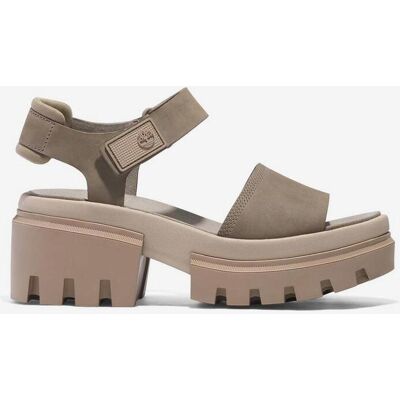 Sandalias Timberland Everleigh 2-Strap beige mujer - 41.5 Sandalias Timberland Everleigh 2-Strap beige mujer - 41.5