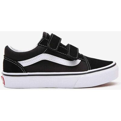 Zapatillas Vans Old Skool V negro puro blanco niño - 27 Zapatillas Vans Old Skool V negro puro blanco niño - 27