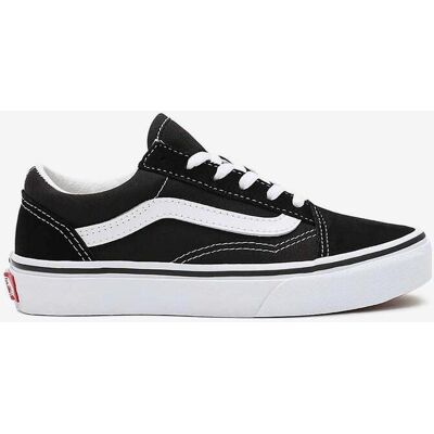 Zapatillas Vans Old Skool negro puro blanco junior - 27.5 Zapatillas Vans Old Skool negro puro blanco junior - 27.5