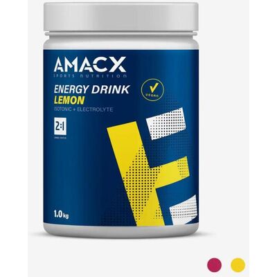 Bebida energética Amacx Energy Drink sabor limón 1.0 kg Bebida energética Amacx Energy Drink sabor limón 1.0 kg